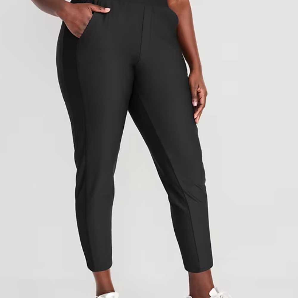 High-Waisted PowerSoft Combination Taper Pants